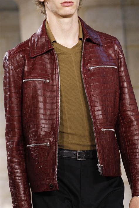 hermes leather jackets|hermes ready to wear men's.